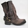 TRONCHETTO PELLE DONNA AS98 259214 MARRONE