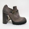 TRONCHETTO PELLE DONNA AS98 194101 GRIGIO