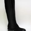 STIVALE CAMOSCIO DONNA FRU.IT 5028 NERO