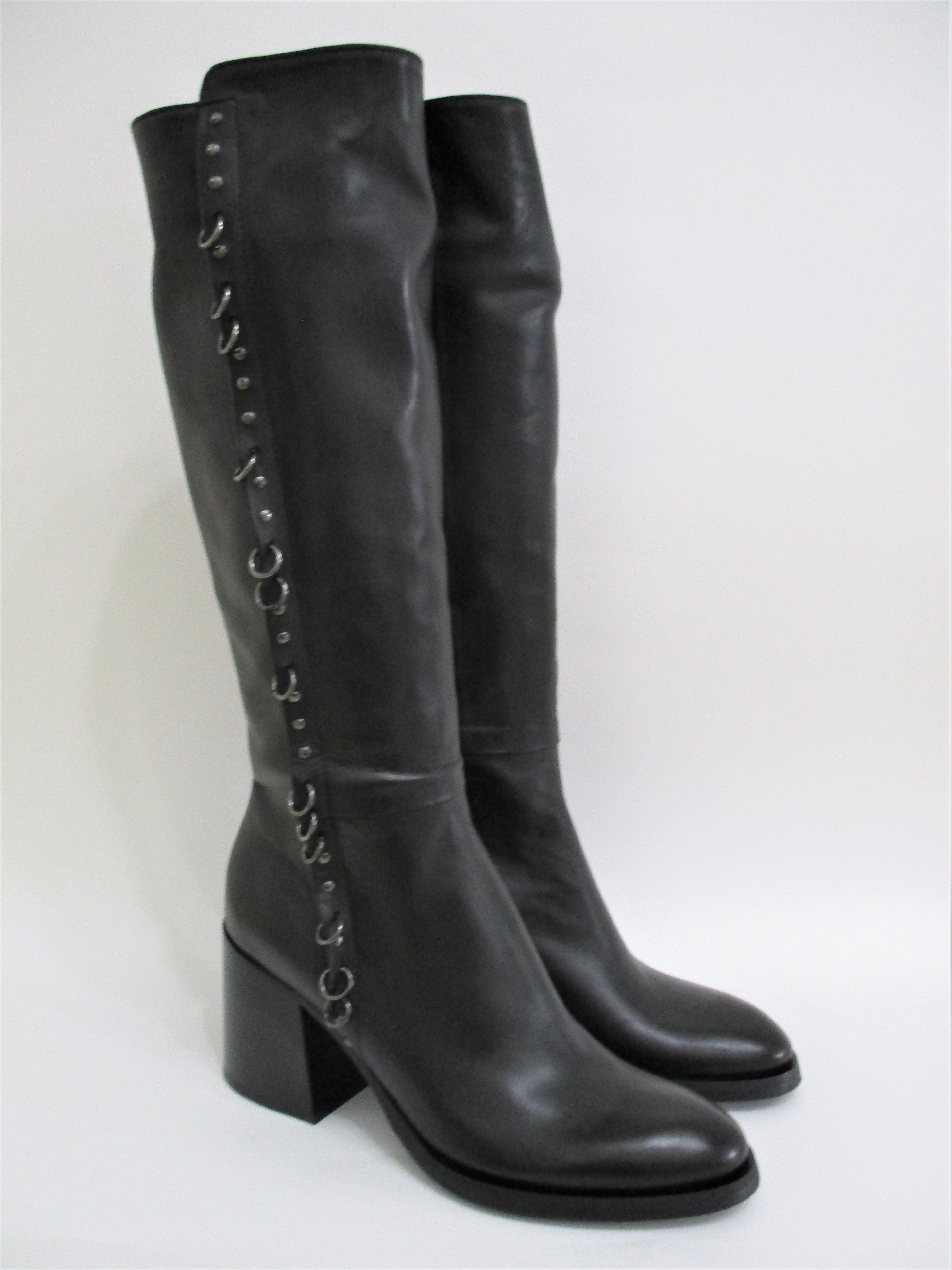 STIVALE PELLE DONNA FRU.IT 5003 NERO - Valery Calzature