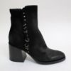 TRONCHETTO PELLE DONNA FRU.IT 5009 NERO