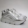 SNEAKER VIC MATIE 1U7177D ARGENTO/BIANCO