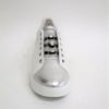 SNEAKER PELLE DONNA APEPAZZA SMW13 BIANCO/ARGENTO