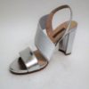 Sandalo Pelle Donna ALBANO 2202 Argento