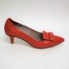 Decolletè pelle La Petite Maison 8032 Rosso