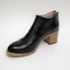 Tronchetto pelle donna Triver Flight 250-12 Nero
