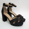 SANDALO PELLE DONNA APEPAZZA RTS06 NERO
