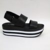 SANDALO PELLE DONNA APEPAZZA RPS02 NERO