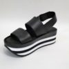 SANDALO PELLE DONNA APEPAZZA RPS02 NERO