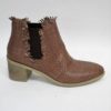 TRONCHETTO PELLE DONNA CAFèNOIR ED221 TAUPE