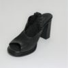 SABOT PELLE DONNA AS98 589029 NERO