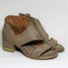SANDALO PELLE DONNA AS98 672012 SABBIA