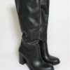 Stivale pelle donna Rebel DELIA Nero