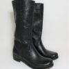 Stivale pelle donna Rebel 114 Nero