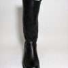 Stivale pelle donna Rebel 114 Nero