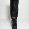 Stivale pelle donna Rebel 114 Nero
