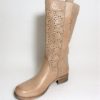 Stivale pelle donna Rebel 114 Beige