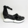 Sandalo pelle donna 981002 MJUS Nero