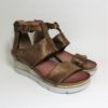 Sandalo pelle donna 866004 MJUS Bronzo