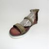 Sandalo pelle donna 740005 MJUS Grigio/Beige