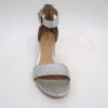 SANDALO PELLE DONNA APEPAZZA MLD02 ARGENTO