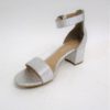 SANDALO PELLE DONNA APEPAZZA MLD02 ARGENTO