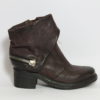 TRONCHETTO PELLE DONNA AS98 261239 BORDEAUX