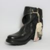 TRONCHETTO PELLE DONNA AS98 261239 NERO