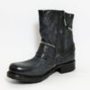 TRONCHETTO PELLE DONNA AS98 269263 BLU