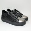 SNEAKER PELLE DONNA APEPAZZA 9FSLW06 NERO/GRIGIO