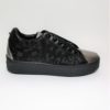 SNEAKER PELLE DONNA APEPAZZA 9FSLW06 NERO/GRIGIO