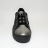 SNEAKER PELLE DONNA APEPAZZA 9FSLW06 NERO/GRIGIO