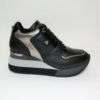SNEAKER PELLE DONNA APEPAZZA 9FHGR01 NERO