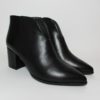 Tronchetto Pelle Donna PAOLA FERRI 4676 Nero