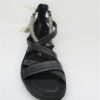 SANDALO PELLE DONNA AS98 A16002 NERO