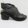SANDALO PELLE DONNA AS98 690018 NERO