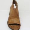 SANDALO PELLE DONNA AS98 690018 CUOIO