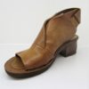 SANDALO PELLE DONNA AS98 690018 CUOIO