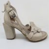 SANDALO PELLE DONNA AS98 A03004 GHIACCIO
