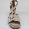 SANDALO PELLE DONNA AS98 A03004 GHIACCIO