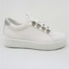 SNEAKER PELLE DONNA APEPAZZA SALLY BIANCO