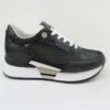 SNEAKER IN PELLE DONNA APEPAZZA ROSE NERO