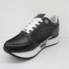 SNEAKER IN PELLE DONNA APEPAZZA ROSE NERO