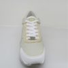 SNEAKER IN PELLE DONNA APEPAZZA RHEA BEIGE
