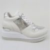 SNEAKER PELLE DONNA APEPAZZA HOPE BIANCO