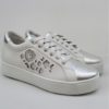 SNEAKER PELLE DONNA APEPAZZA SAMI BIANCO