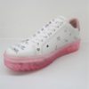 SNEAKER PELLE DONNA APEPAZZA HALMA BIANCO/ROSA