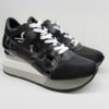 SNEAKER PELLE DONNA APEPAZZA HEATHER NERO