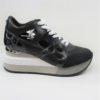 SNEAKER PELLE DONNA APEPAZZA HEATHER NERO