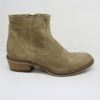 TRONCHETTO TEXANO PELLE DONNA KEB 304 BEIGE
